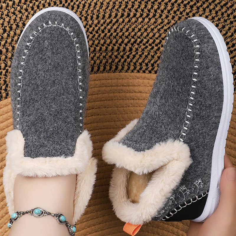 Women's Handmade Comfortable Slip-on Snow Shoes