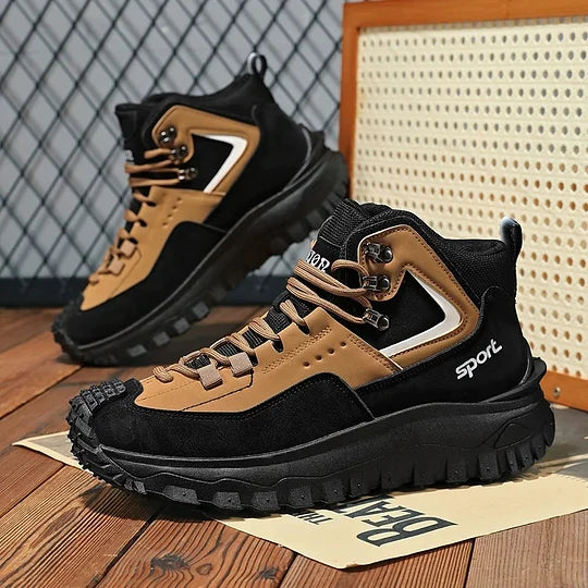 Men’s Heavy-Duty Waterproof Orthopaedic Hiking & Work Boots