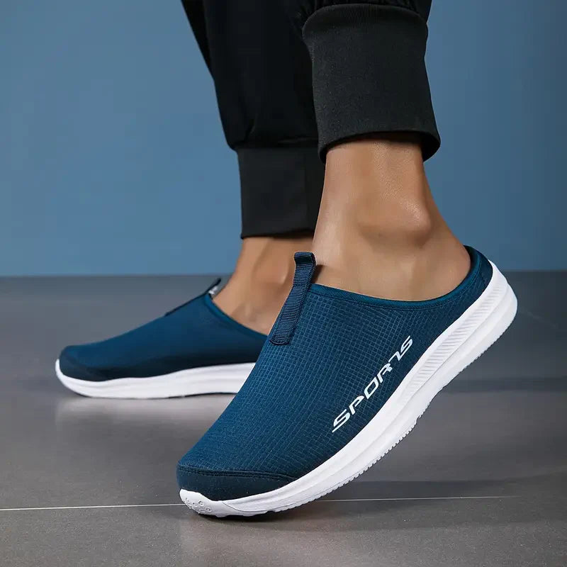 Men’s Breathable Sport Slip-On Slippers