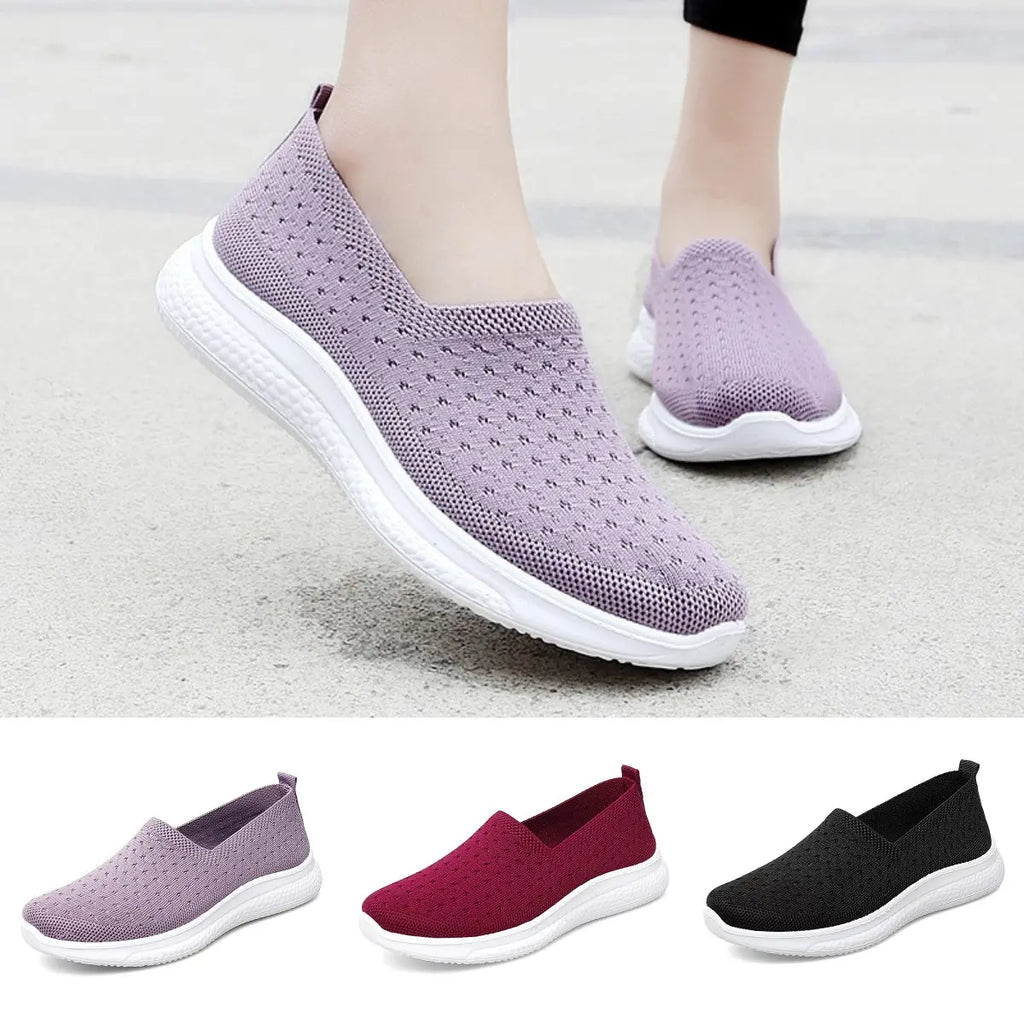 Breathable Mesh Loafers for Women