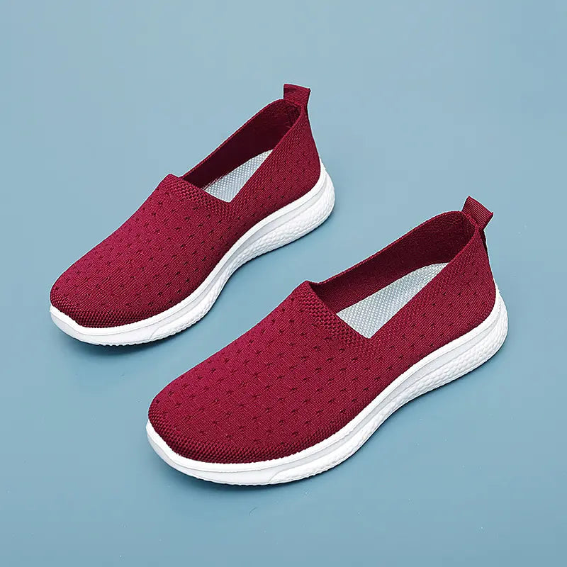 Breathable Mesh Loafers for Women