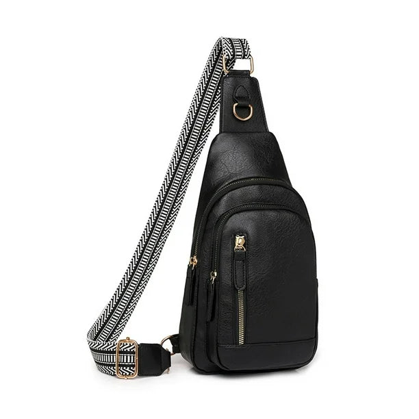 Urban Elegance Multi-Compartment Shoulder Bag