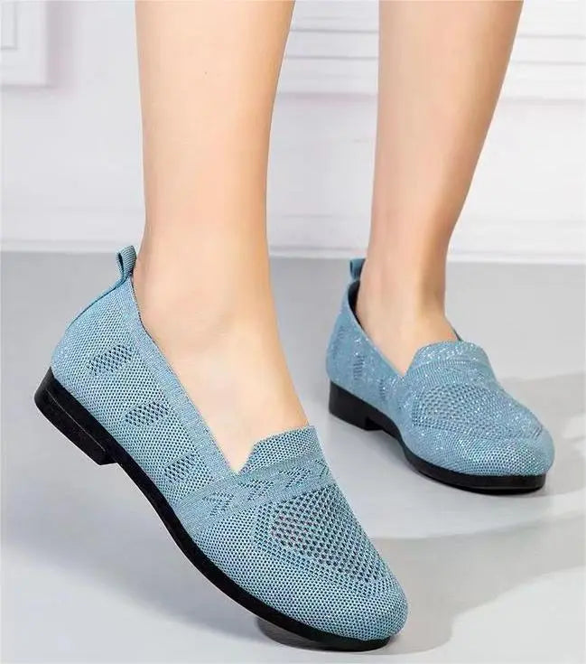 Women's Mesh Breathable Slip-On Loafers