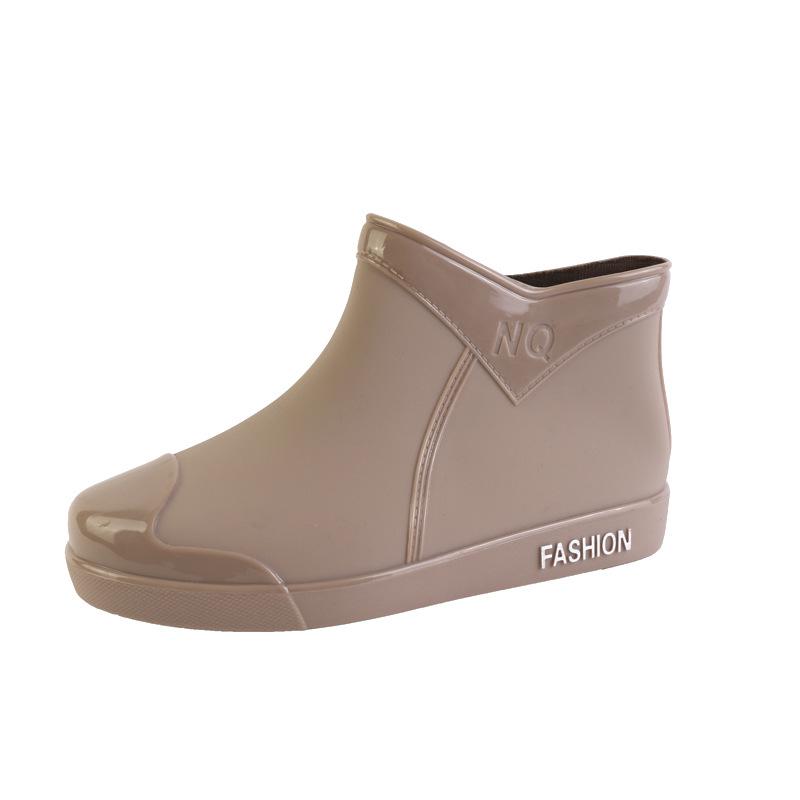 Women’s Short Waterproof Anti-Slip Rain Ankle Boots