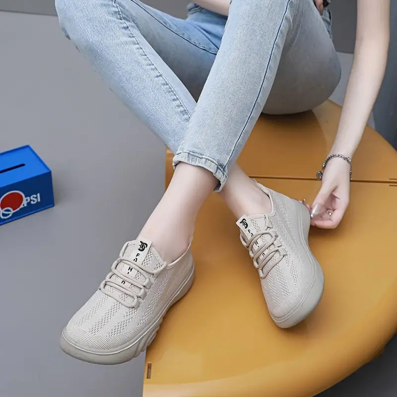 Women's Breathable Knit Sneakers