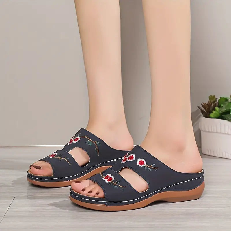OrthoFloral Comfort Sandals