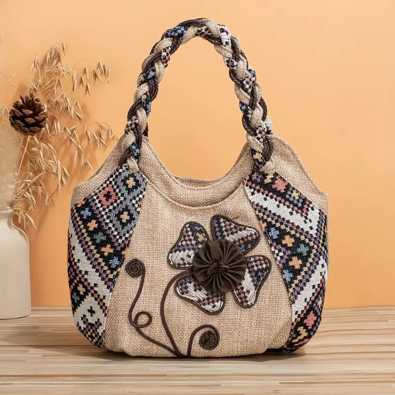 Vintage Embroidered Women's Bag