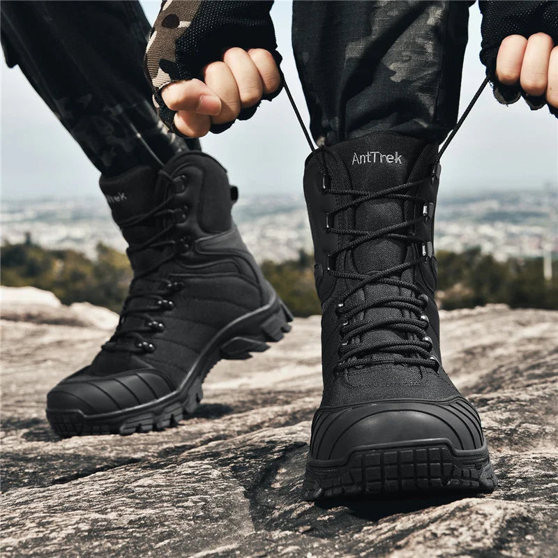 Men’s Waterproof Anti-Slip Tactical Work & Field Boots