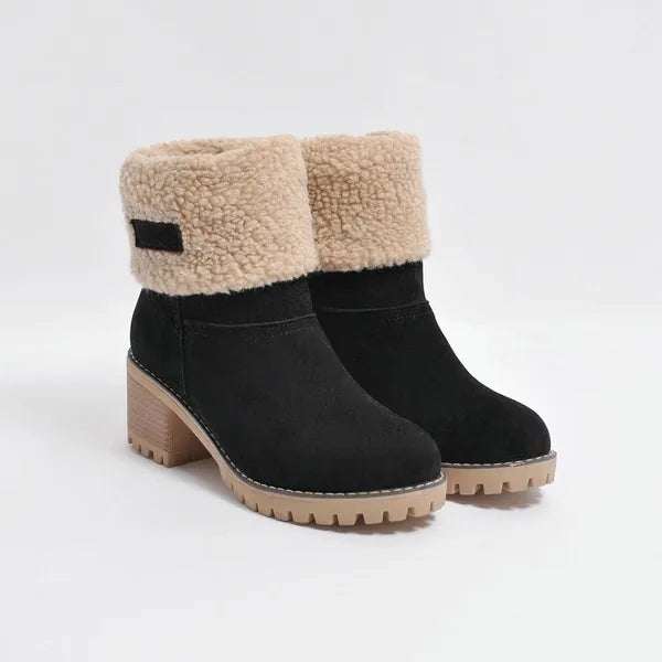 Women's Soft Waterproof Wool Lining Boots