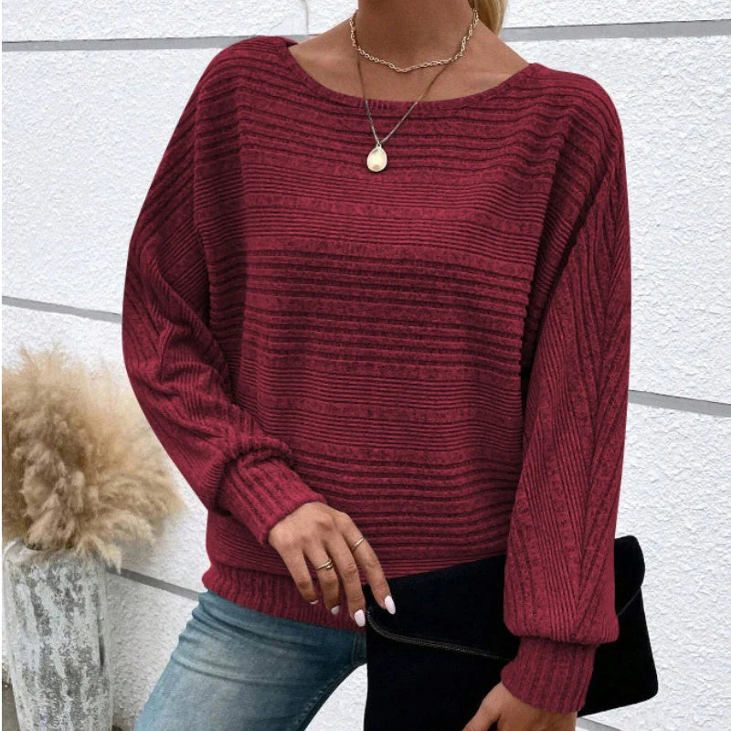 Women’s Long-Sleeve Striped Top