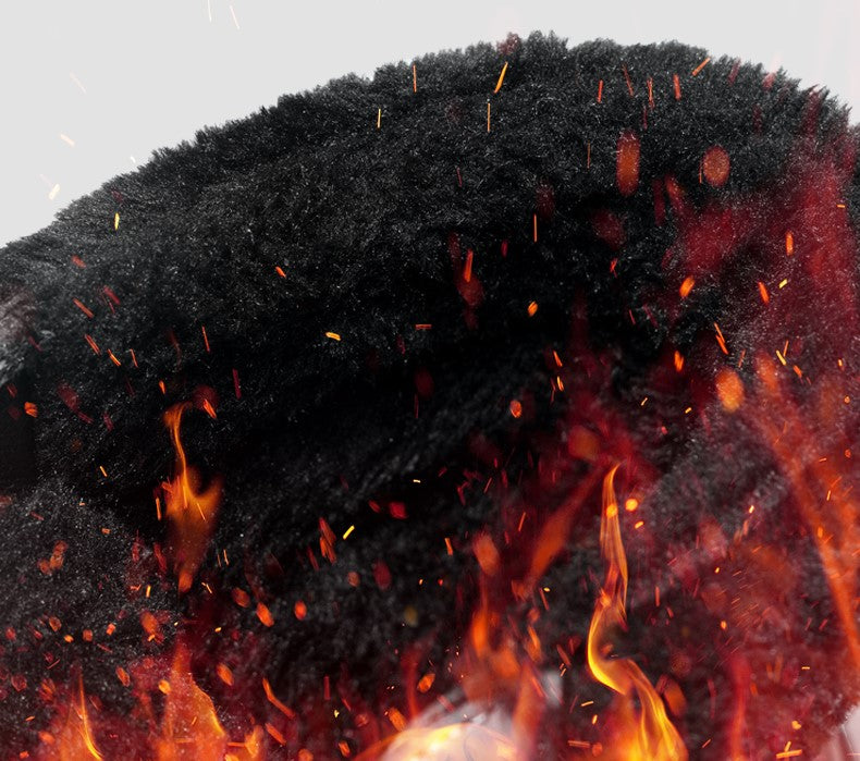 Men’s Winter Thermal Lined Hiking Shoes with Dial Lacing and Grip Sole