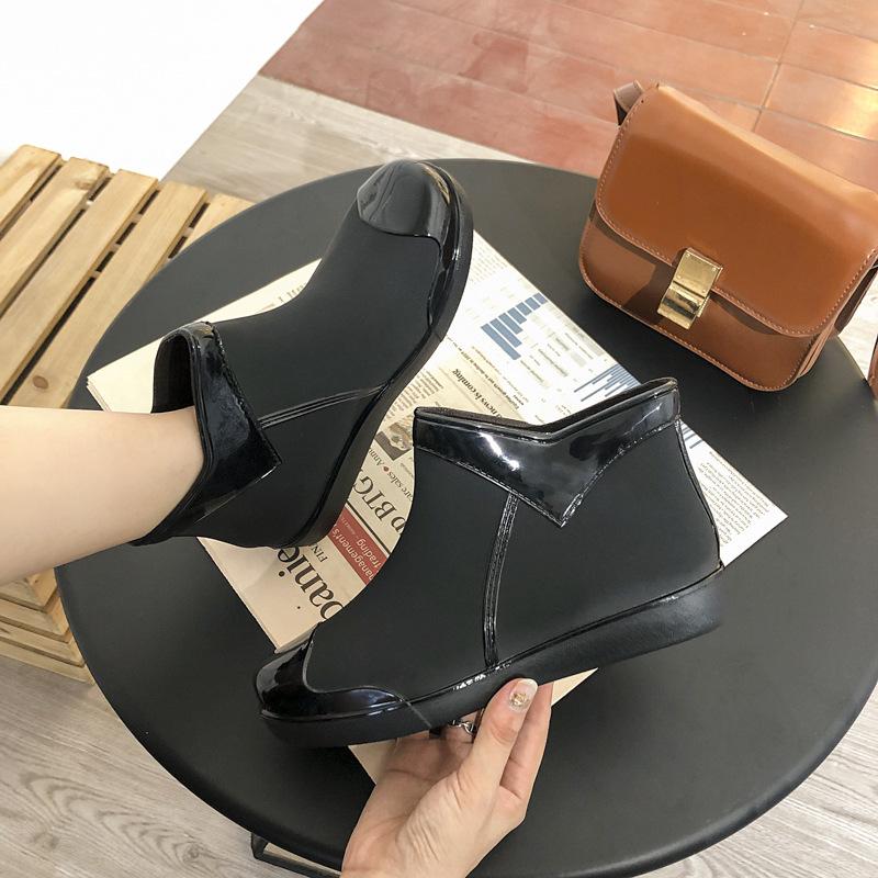 Women’s Short Waterproof Anti-Slip Rain Ankle Boots