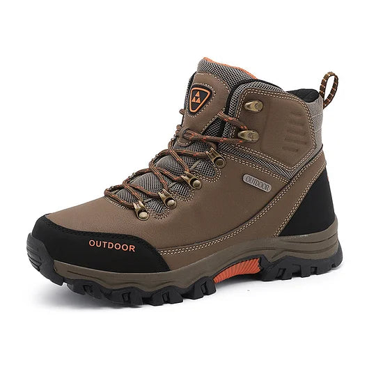 (⏰Limited Time Sale 70% OFF) Men's Outdoor Orthopedic Ankle Brace Wide Toe Arch Support Hiking Boots Comfortable Waterproof Non-slip Anti-puncture Hiking Boots