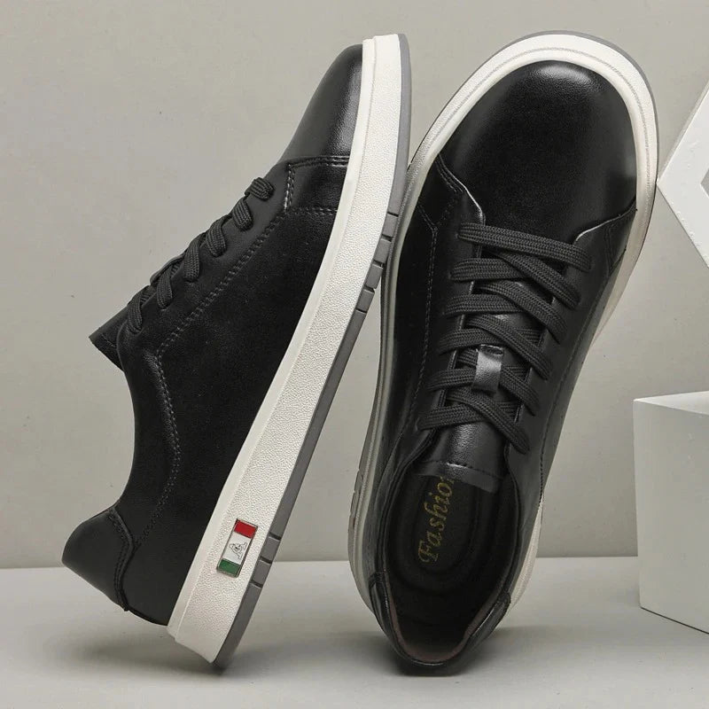 👞 Men’s Italian Full-Grain Leather Loafers