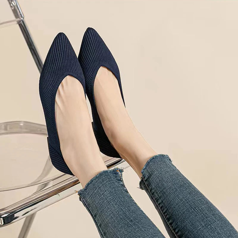 Elegant Pointed Ballet Flat For Women