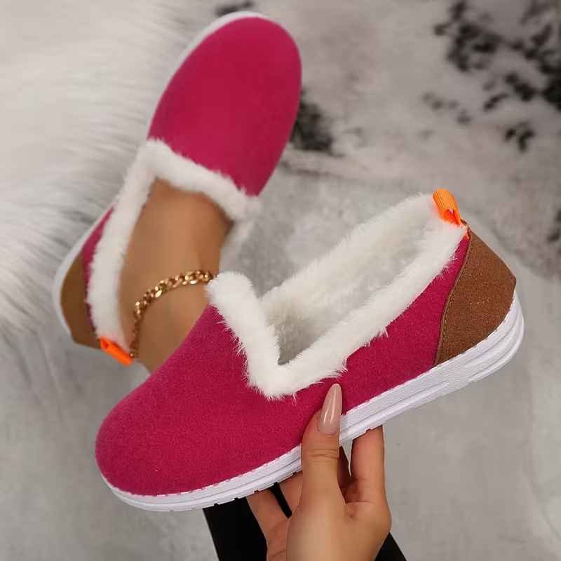 Women’s Cosy Plush-Lined Winter Penny Loafers