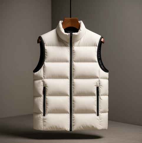 Men’s Padded Technical Zip-Pocket Layering Vest