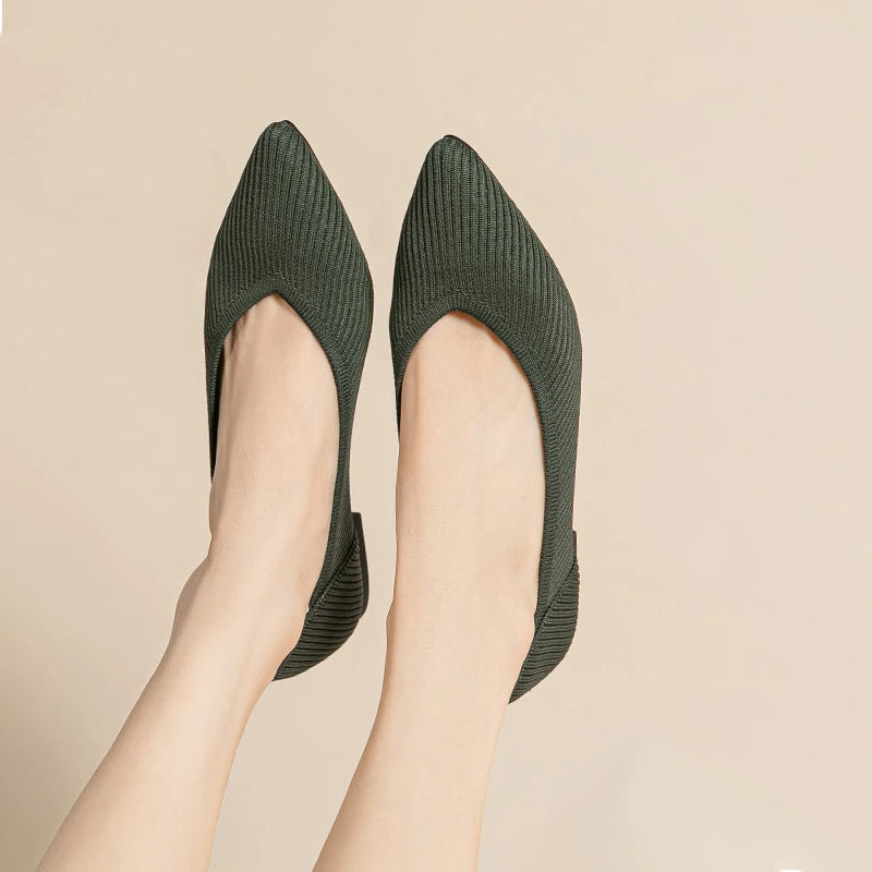 Elegant Pointed Ballet Flat For Women