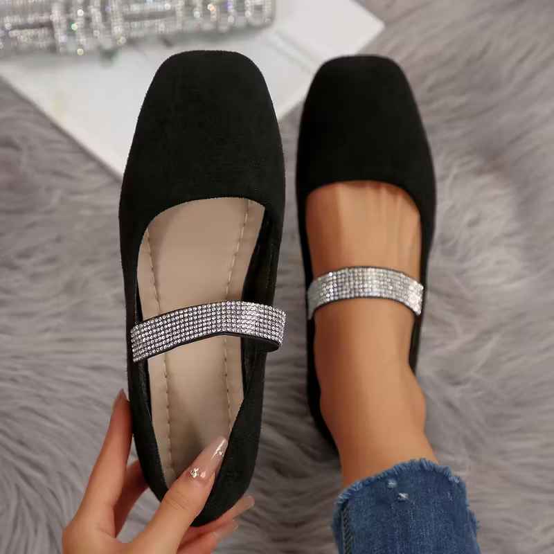 Women’s Minimalist Pointed-Toe Slip-On Everyday Shoes