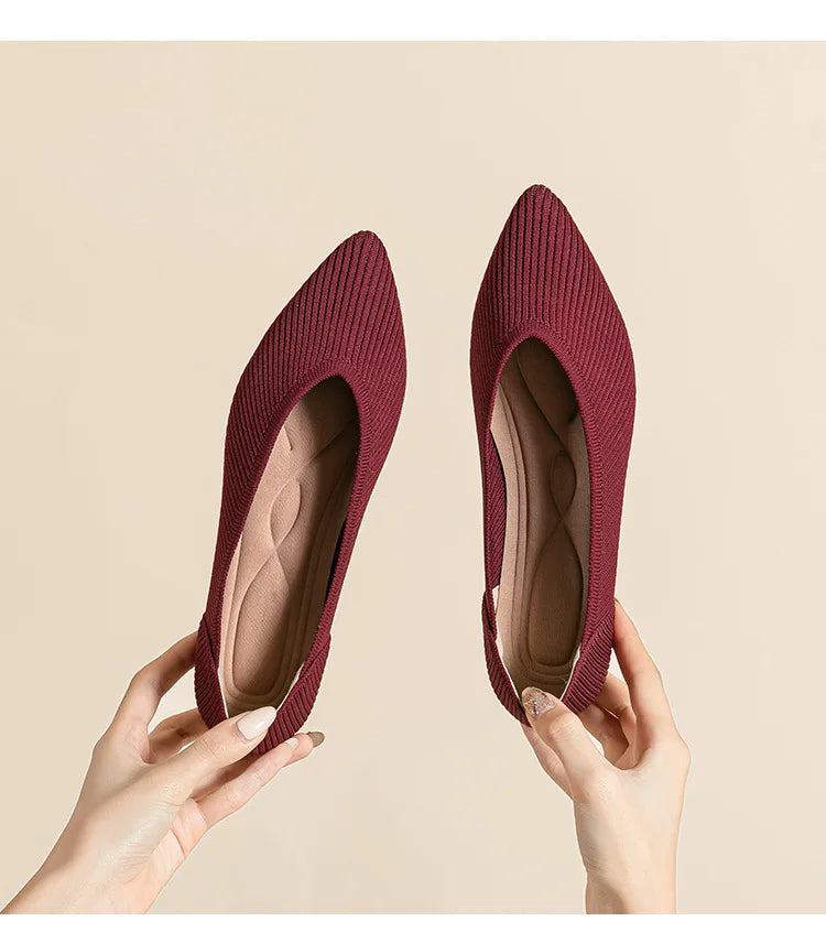 Elegant Pointed Ballet Flat For Women