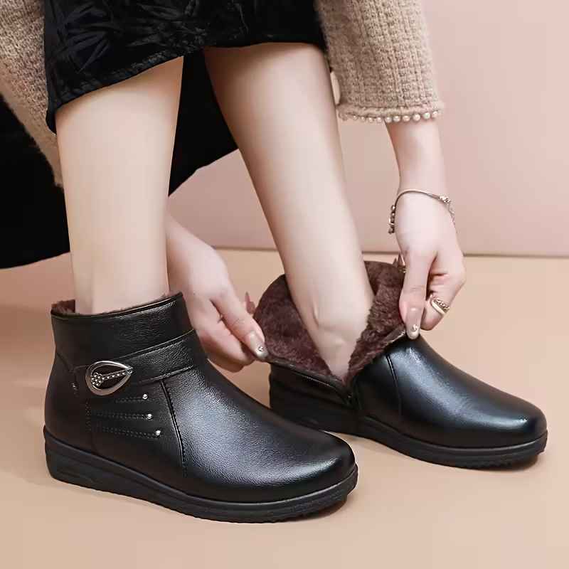 Women’s Suede Cosy-Lined Everyday Ankle Boots