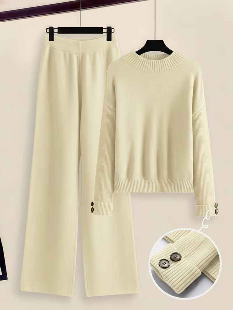 Women’s Side-Stripe Knit Lounge Co-Ord Set