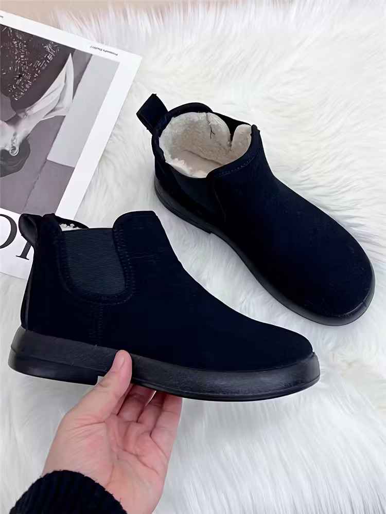 Women’s Fleece-Lined Winter Ankle Boots
