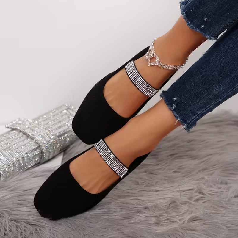 Women’s Minimalist Pointed-Toe Slip-On Everyday Shoes