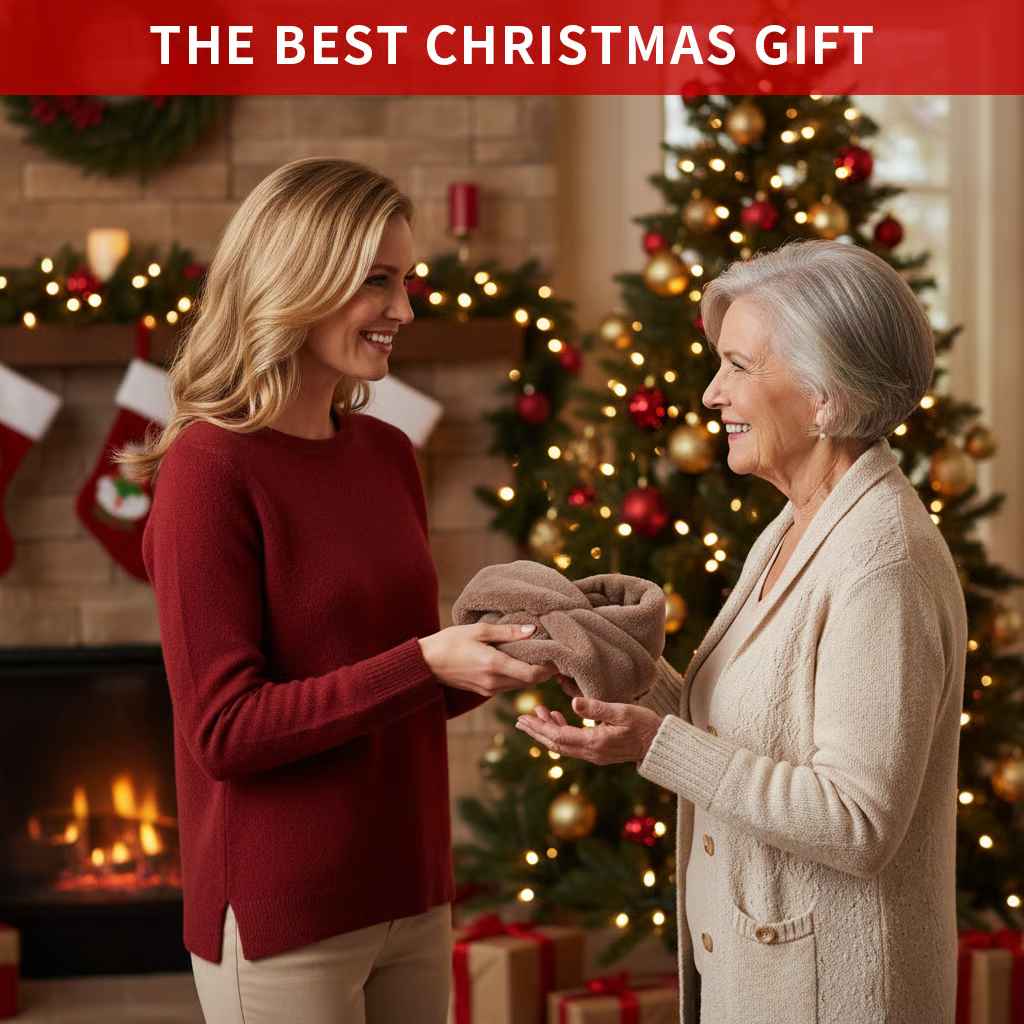 Women’s Hidden-Pocket Faux-Fur Pull-Through Scarf