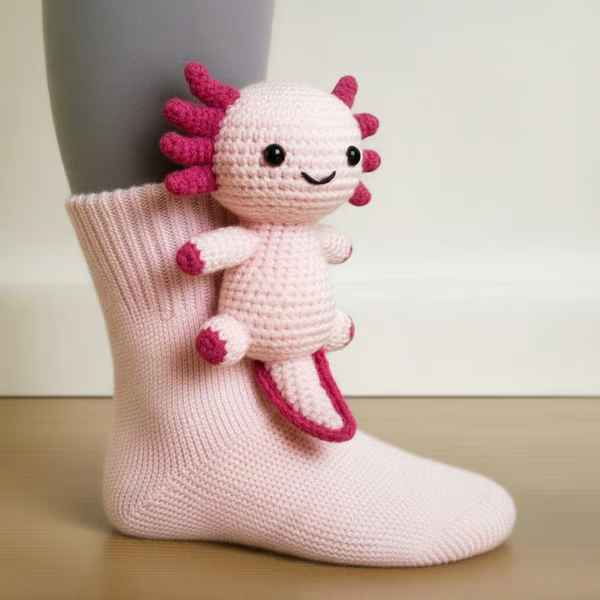 Cosy 3D Knit Animal Novelty Socks