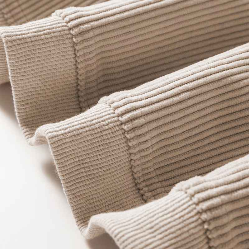 Women’s Sequin Turkey Graphic Corded Oversized Thanksgiving Sweatshirt