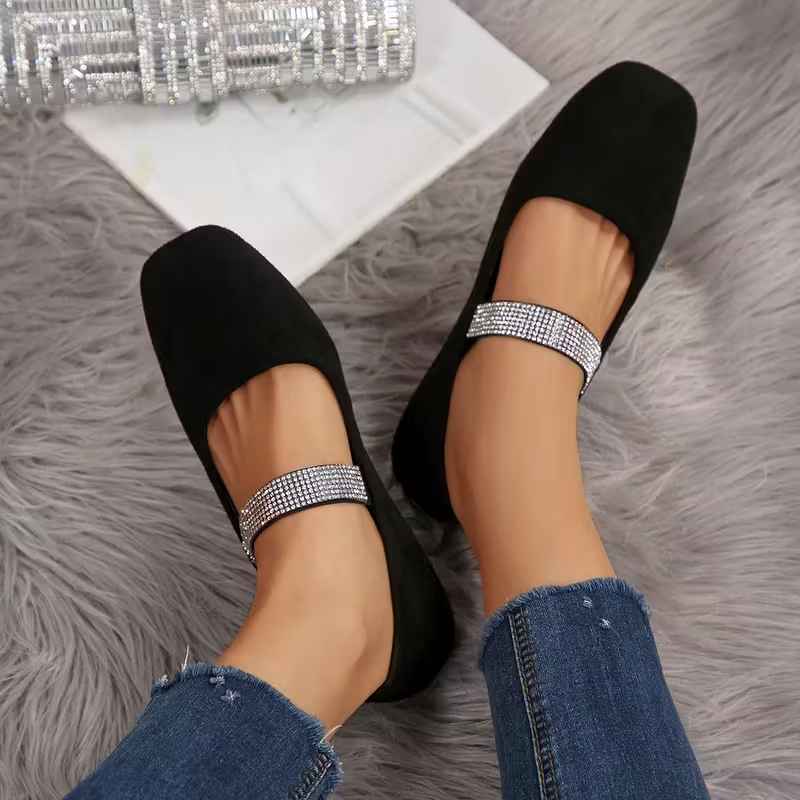 Women’s Minimalist Pointed-Toe Slip-On Everyday Shoes