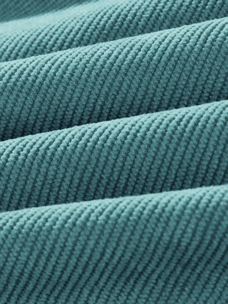 Women’s Soft Ribbed Corduroy Wide-Leg Trousers