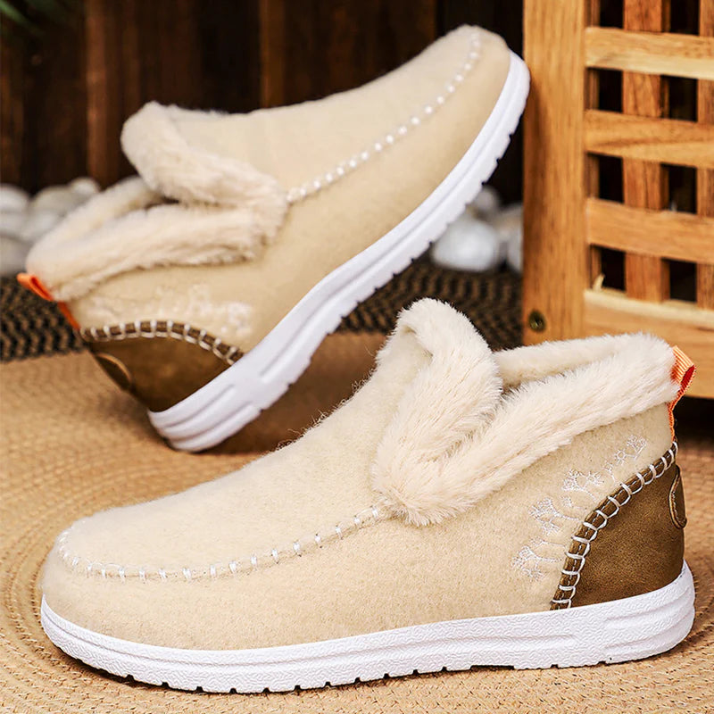 Women's Handmade Comfortable Slip-on Snow Shoes