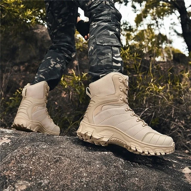 Men’s Waterproof Anti-Slip Tactical Work & Field Boots