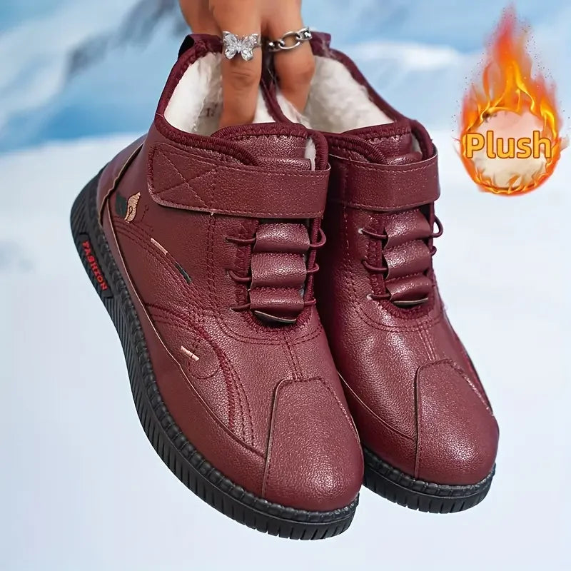 Women's anti-slip lightweight snow boots