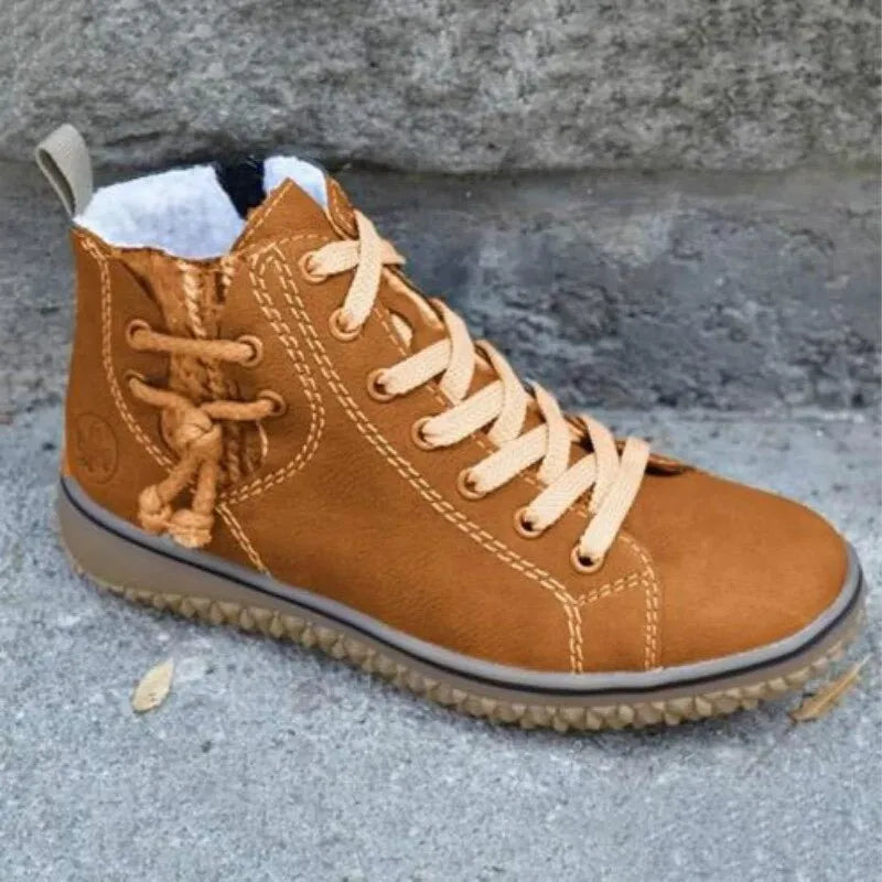 Women's waterproof orthopaedic ankle boots