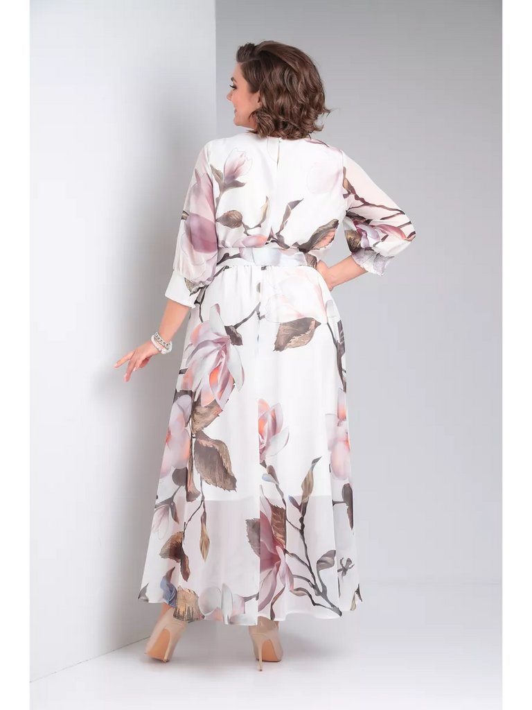 Elegant Floral Maxi Dress