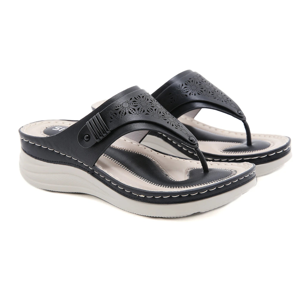 Comfy Wedge Slides - Arch Support Flip Flops
