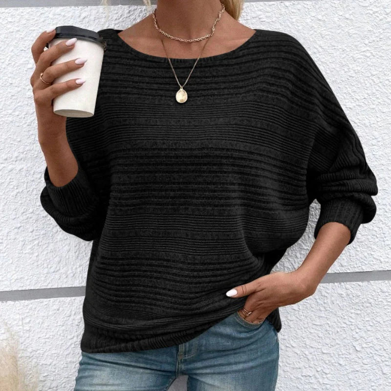 Women’s Long-Sleeve Striped Top
