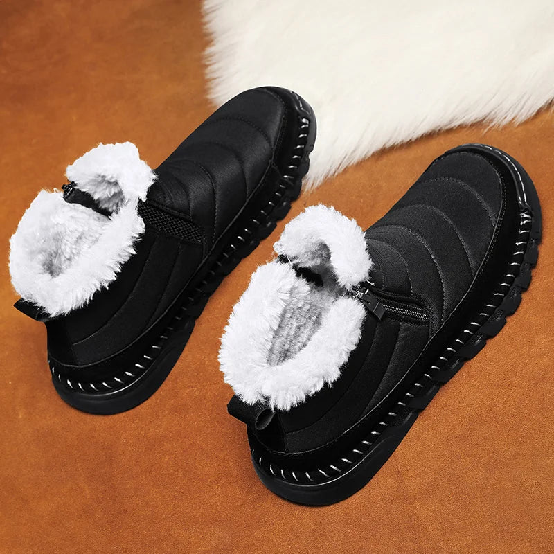 Men’s Zip Entry Insulated Protective Snow Boots