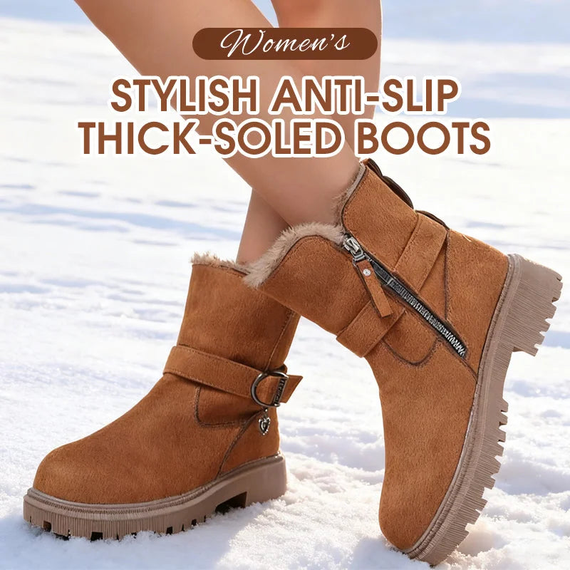 Women's Stylish Anti-Slip Thick-Soled Boots