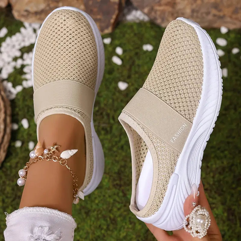 Women's Lightweight Mesh Slip-On Shoes