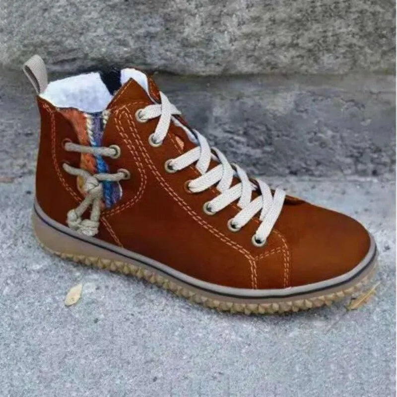 Women's waterproof orthopaedic ankle boots