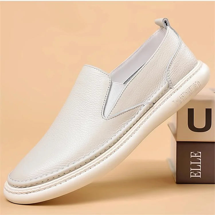 Casual Soft Sole Driving Leather Shoes