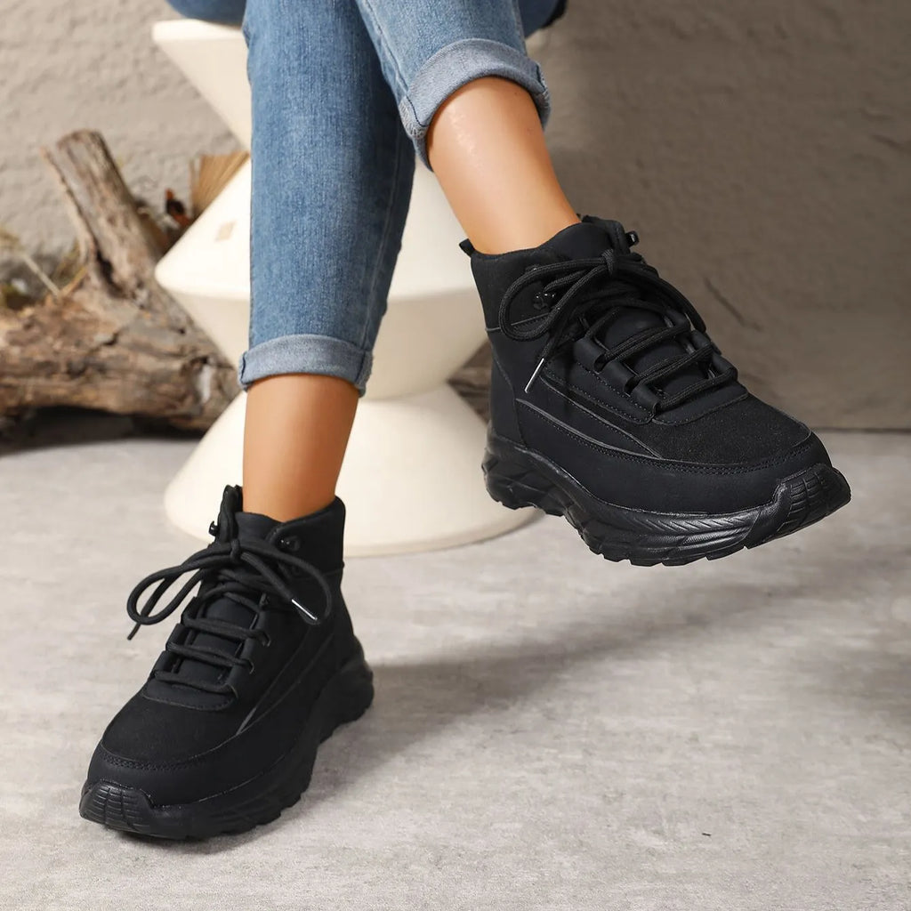 Women's Winter Thick Cushioned Sole Ankle Boots