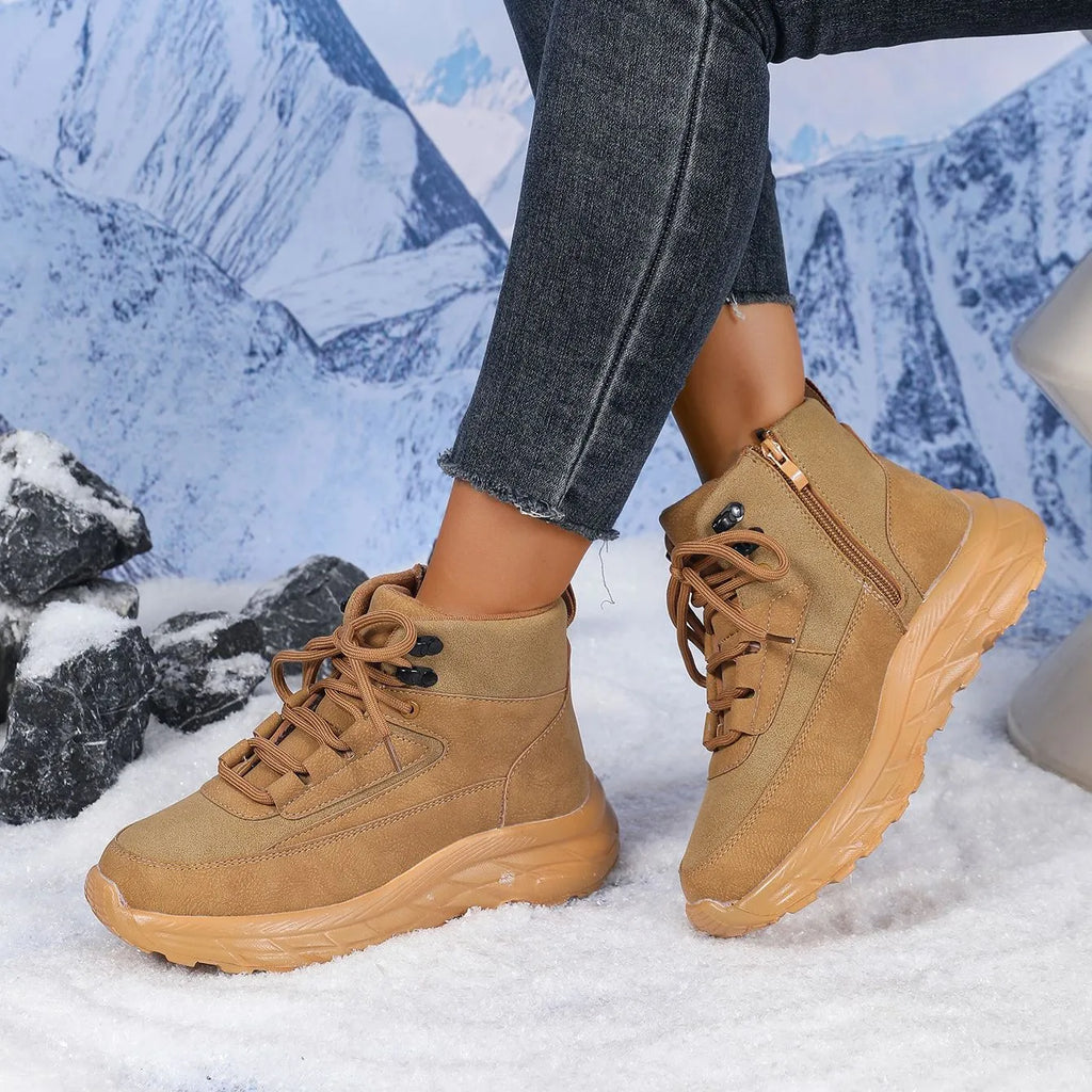 Women's Winter Thick Cushioned Sole Ankle Boots