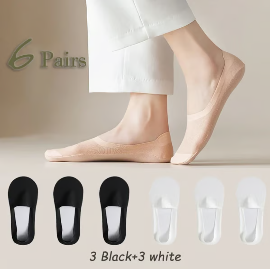 Invisible Comfort No-Show Socks