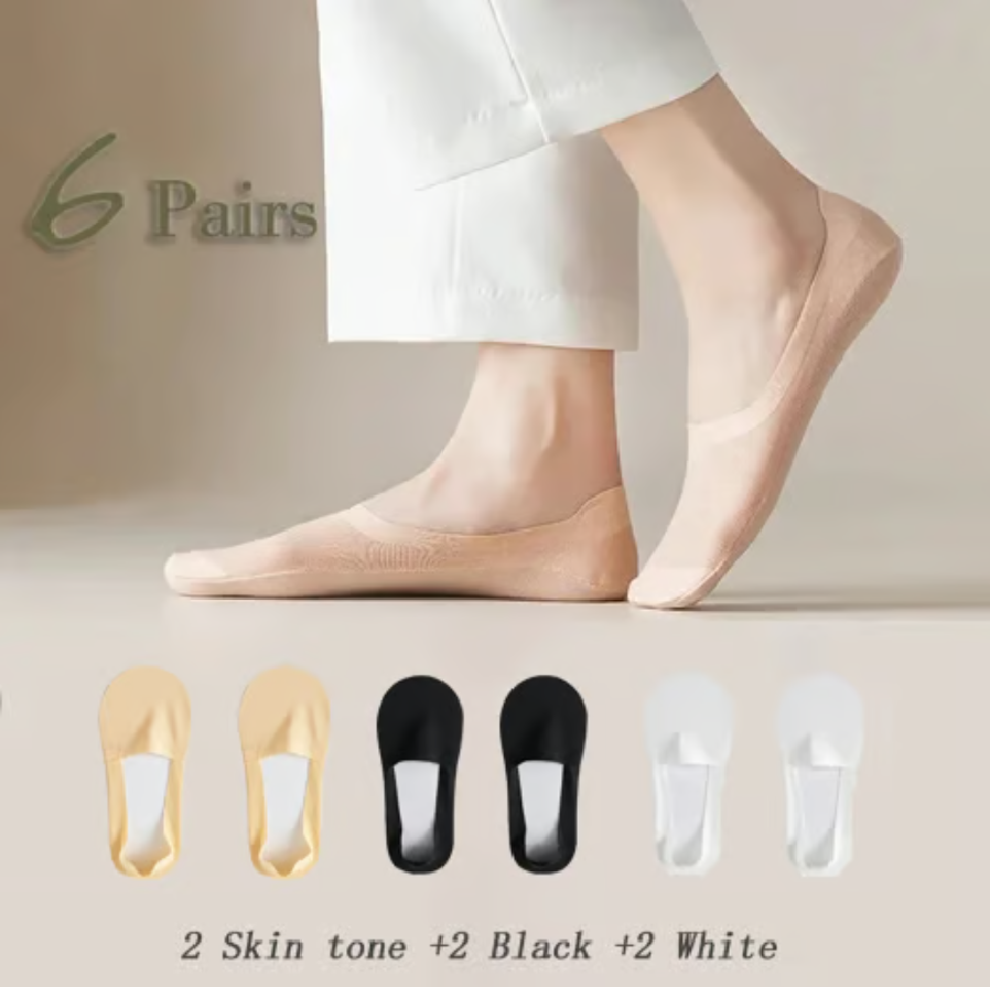 Invisible Comfort No-Show Socks