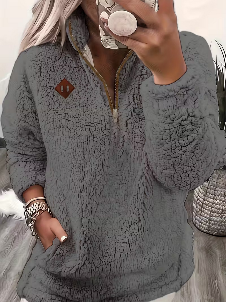 Women’s Stylish & Elegant Directional Hoodie Top